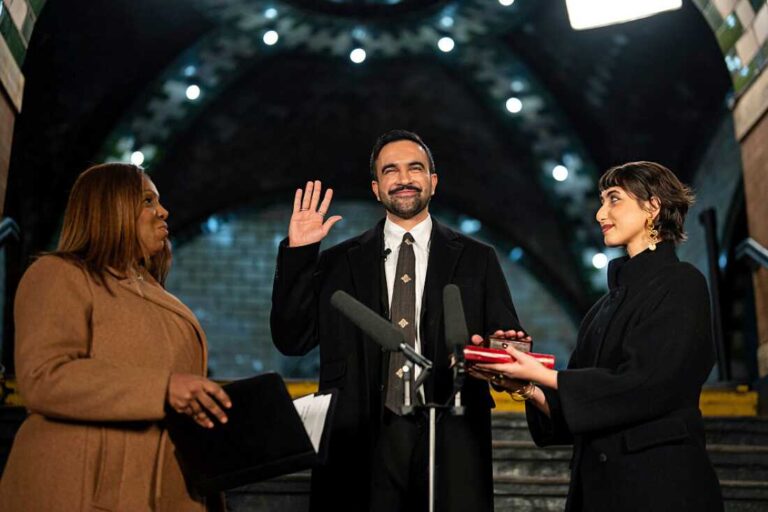 Zohran Mamdani Sworn In As New York City's 112th Mayor